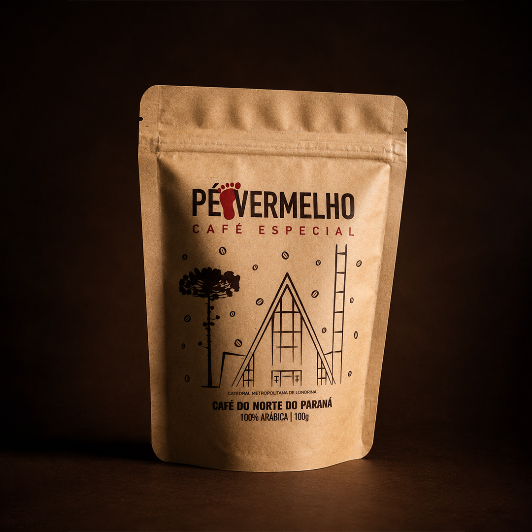 Pacote Pé Vermelho Café Especial 100g