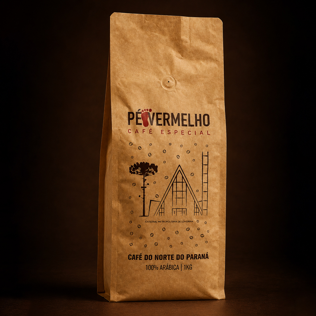 Pacote Pé Vermelho Café Especial 1kg